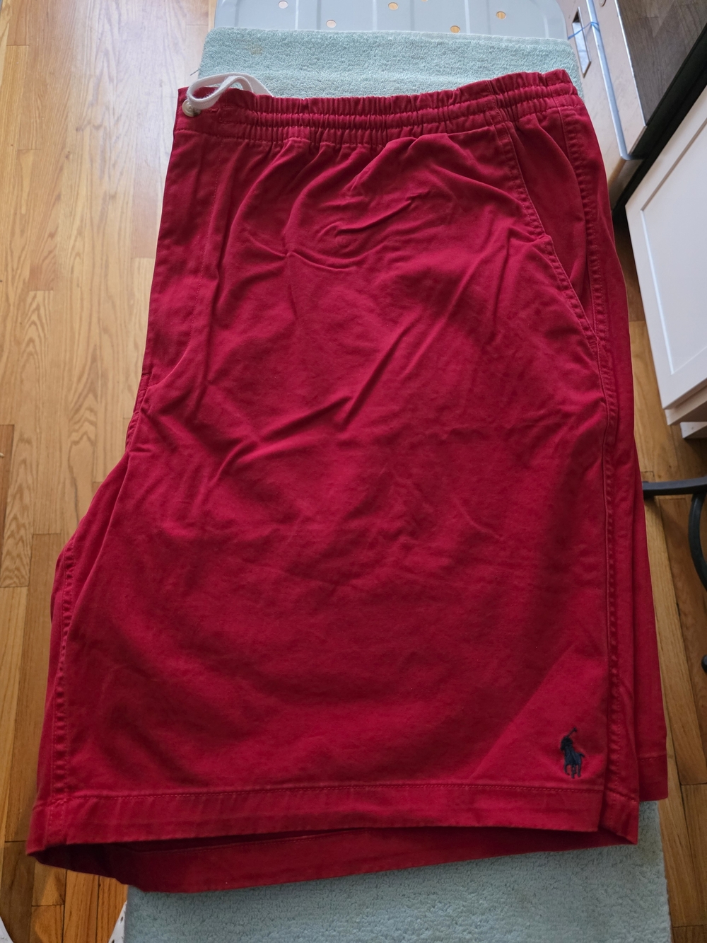 Ralph Lauren Red Elastic Waist Shorts